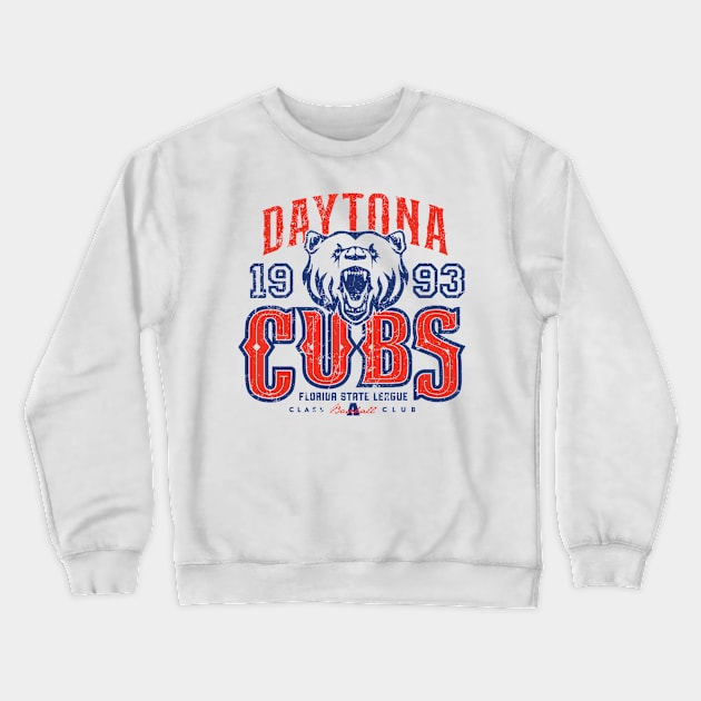 Daytona Cubs Crewneck Sweatshirt by MindsparkCreative